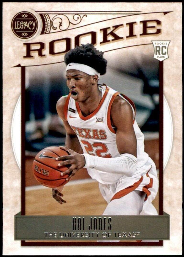 Kai Jones #346 2021 Panini Chronicles Draft Picks Basketball