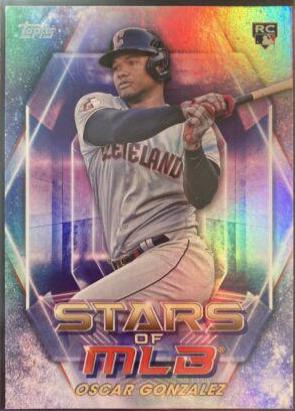 Oscar Gonzalez #SMLB-43 Baseball Cards 2023 Topps Stars of MLB