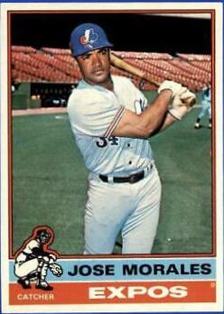Jose Morales #418 Baseball Cards 1976 Topps