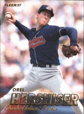 Orel Hershiser #79 Baseball Cards 1997 Fleer