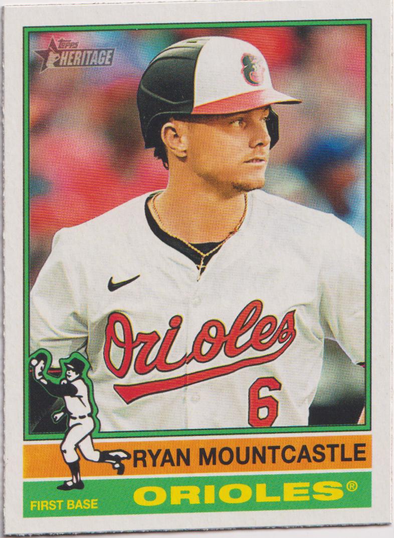 Ryan Mountcastle #27 Baseball Cards 2025 Topps Heritage