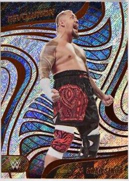 Solo Sikoa #4 Wrestling Cards 2023 Panini Revolution WWE