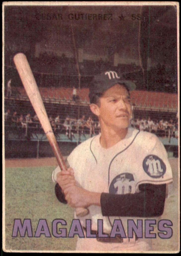 Cesar Gutierrez #29 Baseball Cards 1967 Venezuela Topps