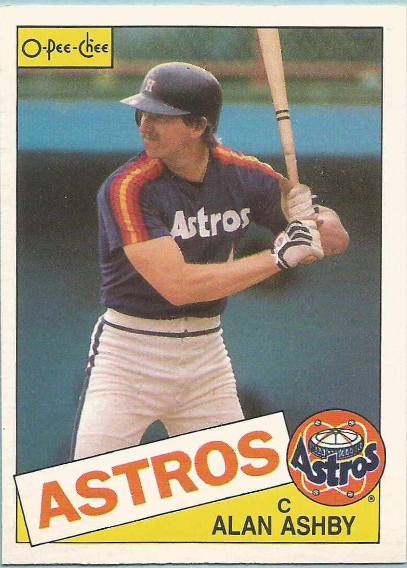 Alan Ashby #29 Baseball Cards 1985 O Pee Chee