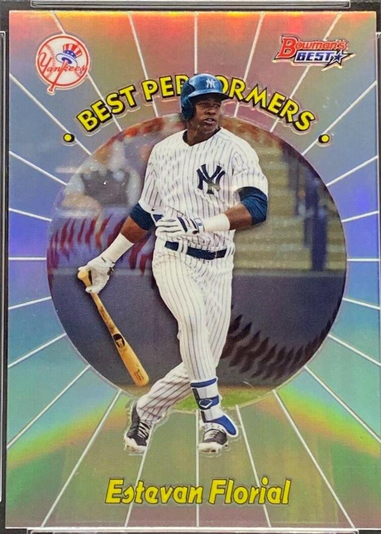 Estevan Florial #EF Baseball Cards 2018 Bowman's Best 1998 Performers