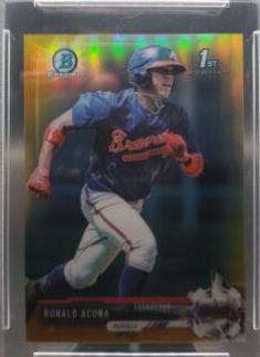 Ronald Acuna [Prospects Gold Refractor] #BCP127