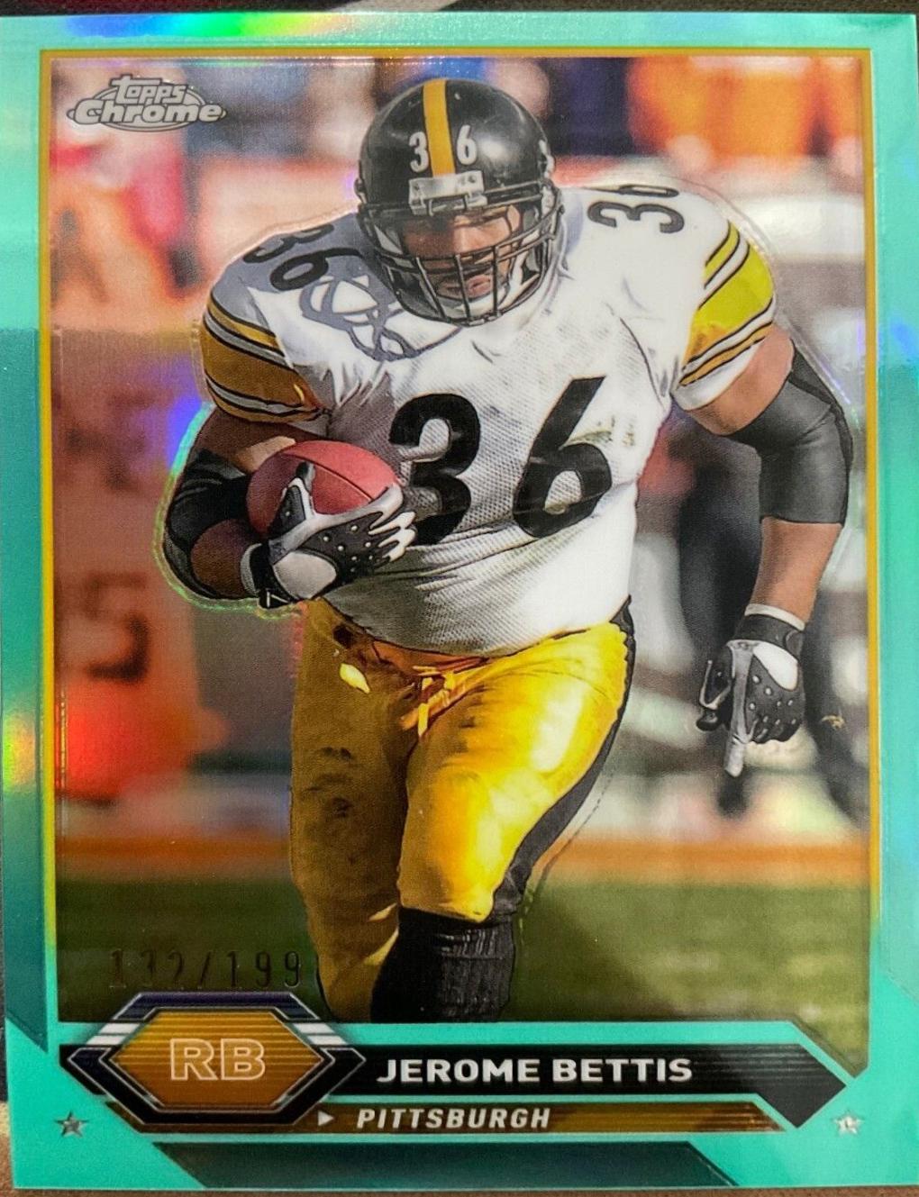 Jerome Bettis [Aqua Refractor] #26