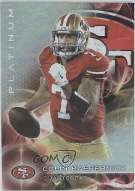 Colin Kaepernick #7 Football Cards 2015 Topps Platinum