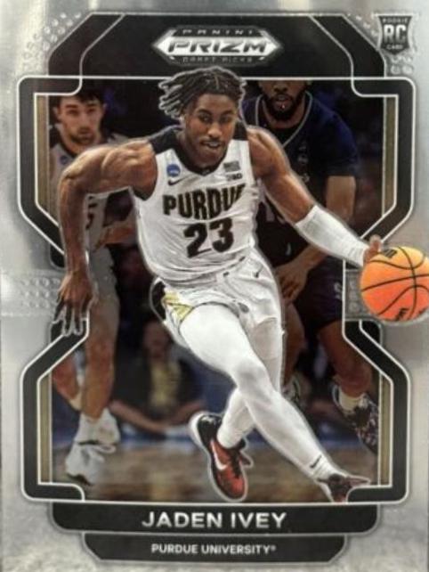Jaden Ivey #53 Basketball Cards 2022 Panini Prizm Draft Picks