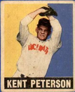 Kent Peterson #42 Baseball Cards 1948 Leaf