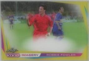 Robbie Fowler #VI-RF1 Soccer Cards 2022 Leaf Vivid Imagery