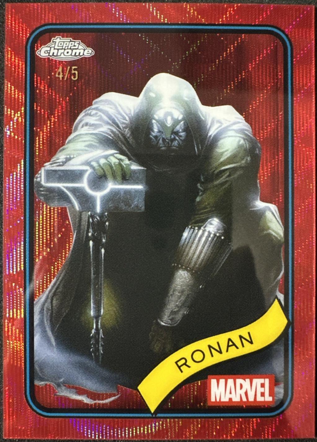 Ronan Red Wave Refractor