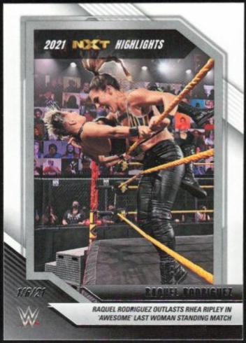 Raquel Rodriguez #2 Wrestling Cards 2022 Panini NXT WWE 2021 Highlights