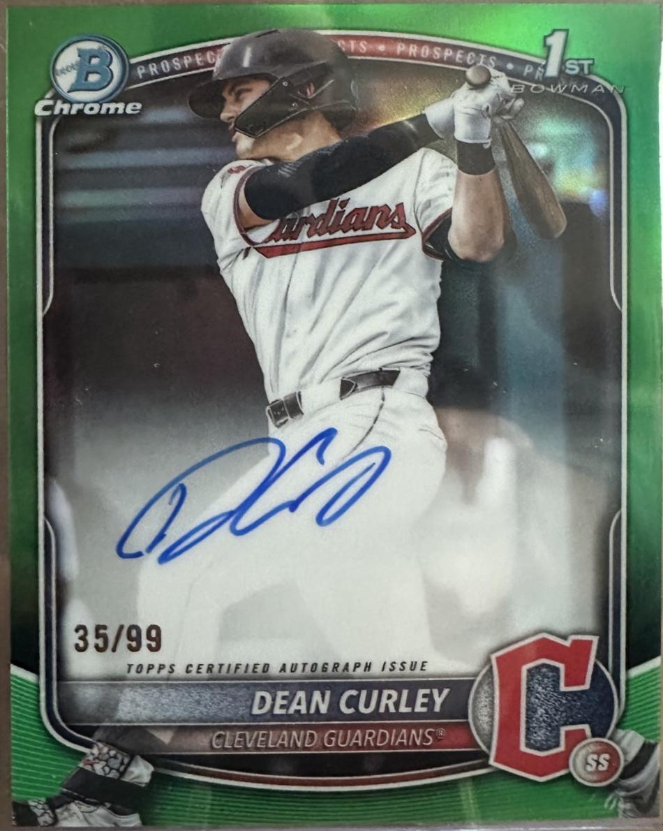 Dean Curley [Green Refractor] #CPA-DC