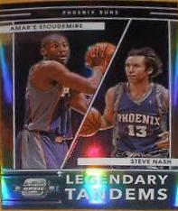 Amar'e Stoudemire, Steve Nash #11 Basketball Cards 2021 Panini Contenders Optic Legendary Tandems