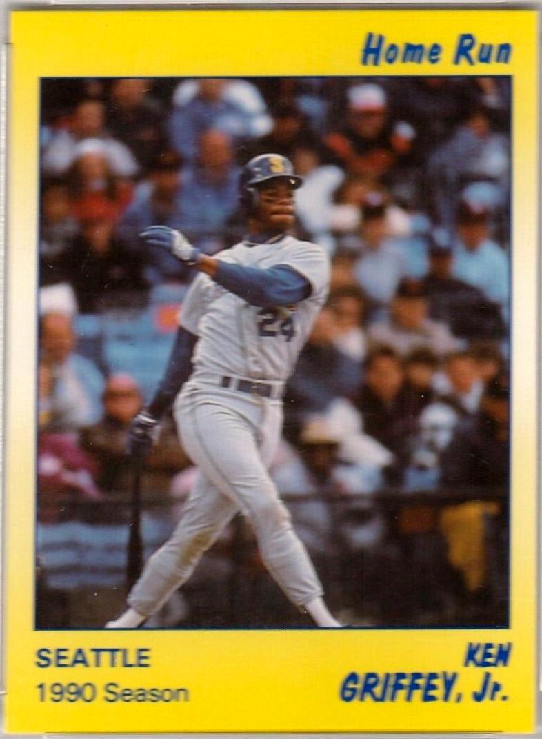 Ken Griffey Jr. #42 Baseball Cards 1991 Star Home Run Series