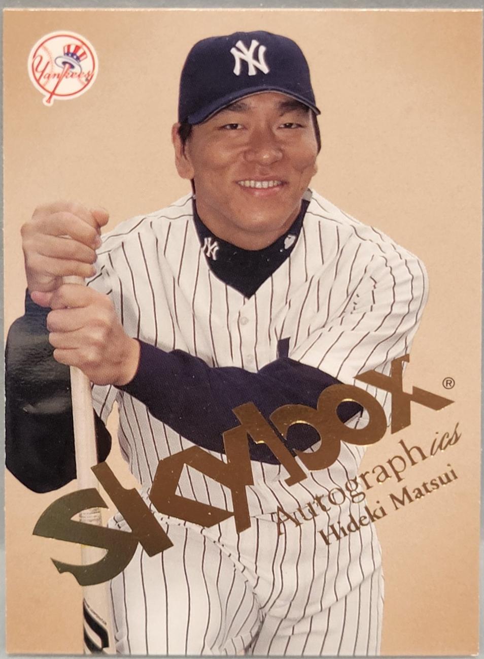 Hideki Matsui #12 2004 Skybox Autographics Baseball