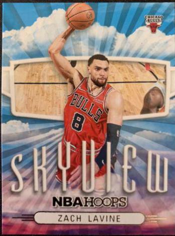 Zach LaVine #20 Basketball Cards 2022 Panini Hoops Skyview