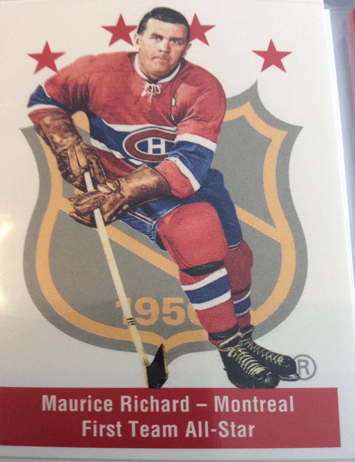 Maurice Richard #139 1994 Parkhurst Missing Link Hockey