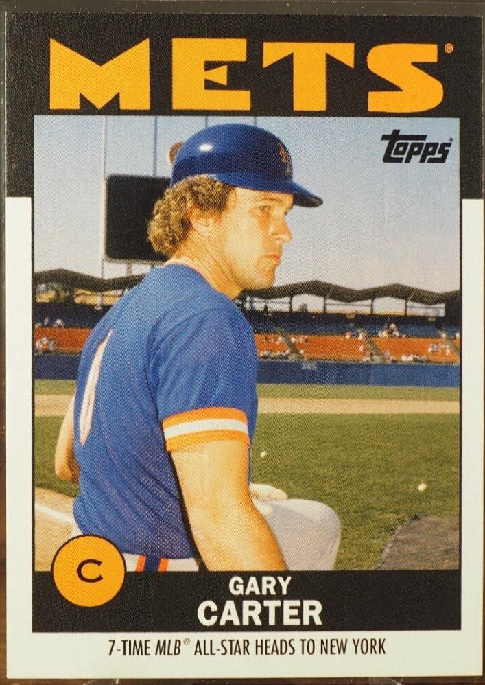 Gary Carter #6 Baseball Cards 2021 Topps ESPN Once Upon a Time in Queens