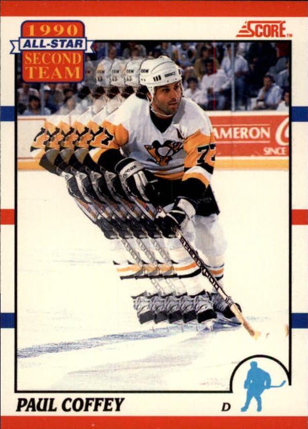 Paul Coffey #319 Hockey Cards 1990 Score