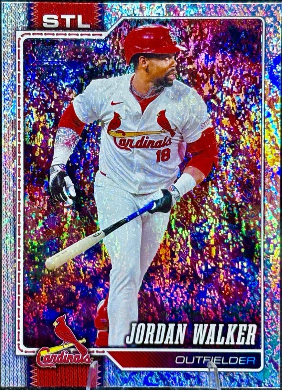 2026 Topps Series 2 Jordan Walker [Sandglitter] #565 card
