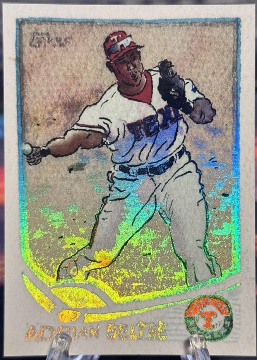 Adrian Beltre [Rainbow Foil] #92
