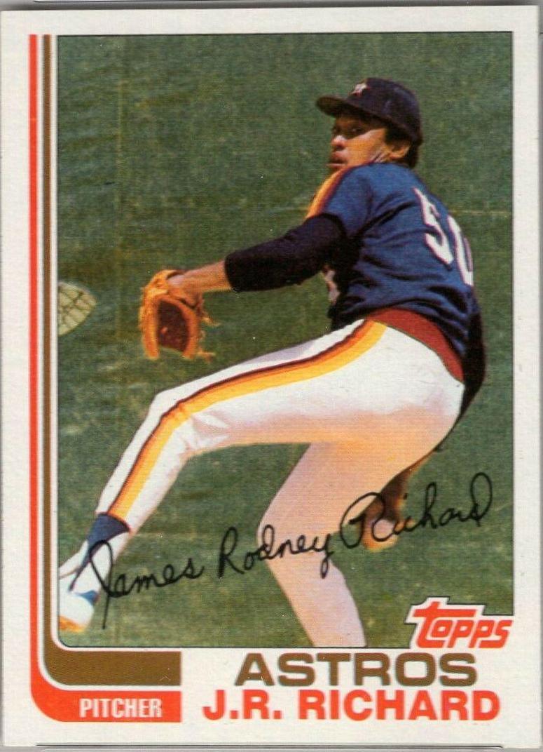 J. R. Richard #190 Baseball Cards 1982 Topps