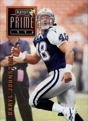 Daryl Johnston #20 Football Cards 1996 Playoff Prime