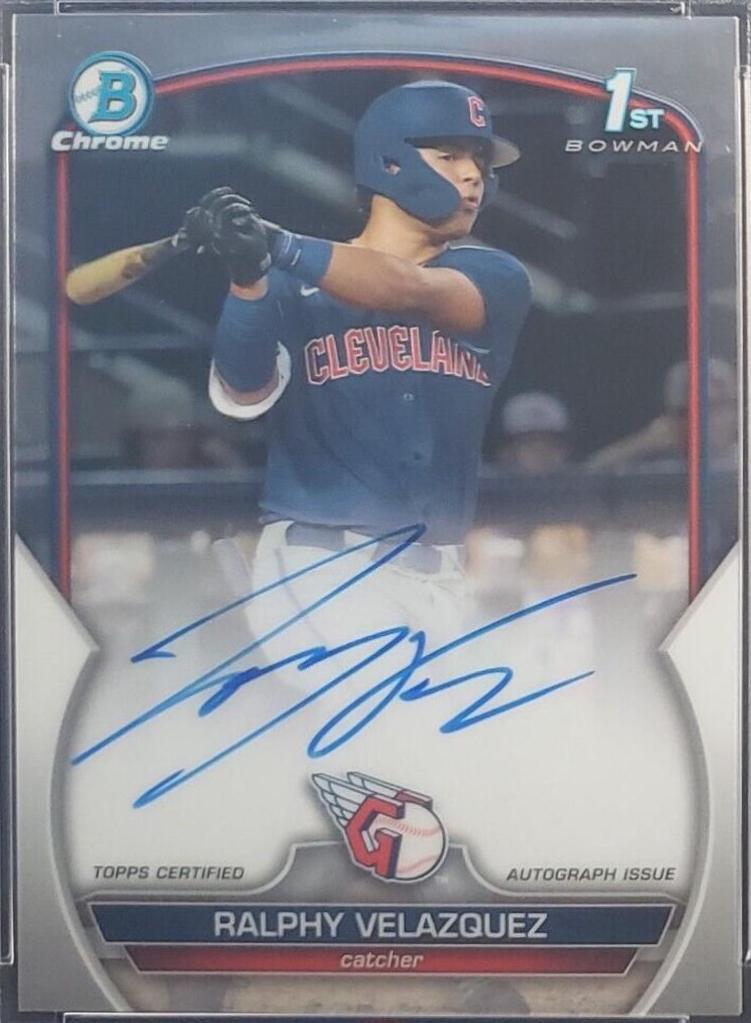 Ralphy Velazquez #CDA-RV Prices | 2023 Bowman Draft Chrome 