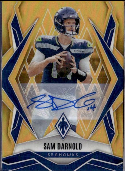 Sam Darnold [Gold Autograph] #49 Prices | 2025 Panini Phoenix