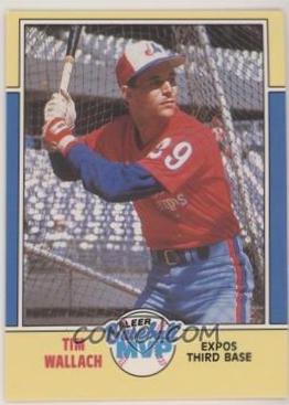 Tim Wallach #42 Baseball Cards 1988 Fleer MVP