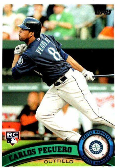 Carlos Peguero #US183 Baseball Cards 2011 Topps Update