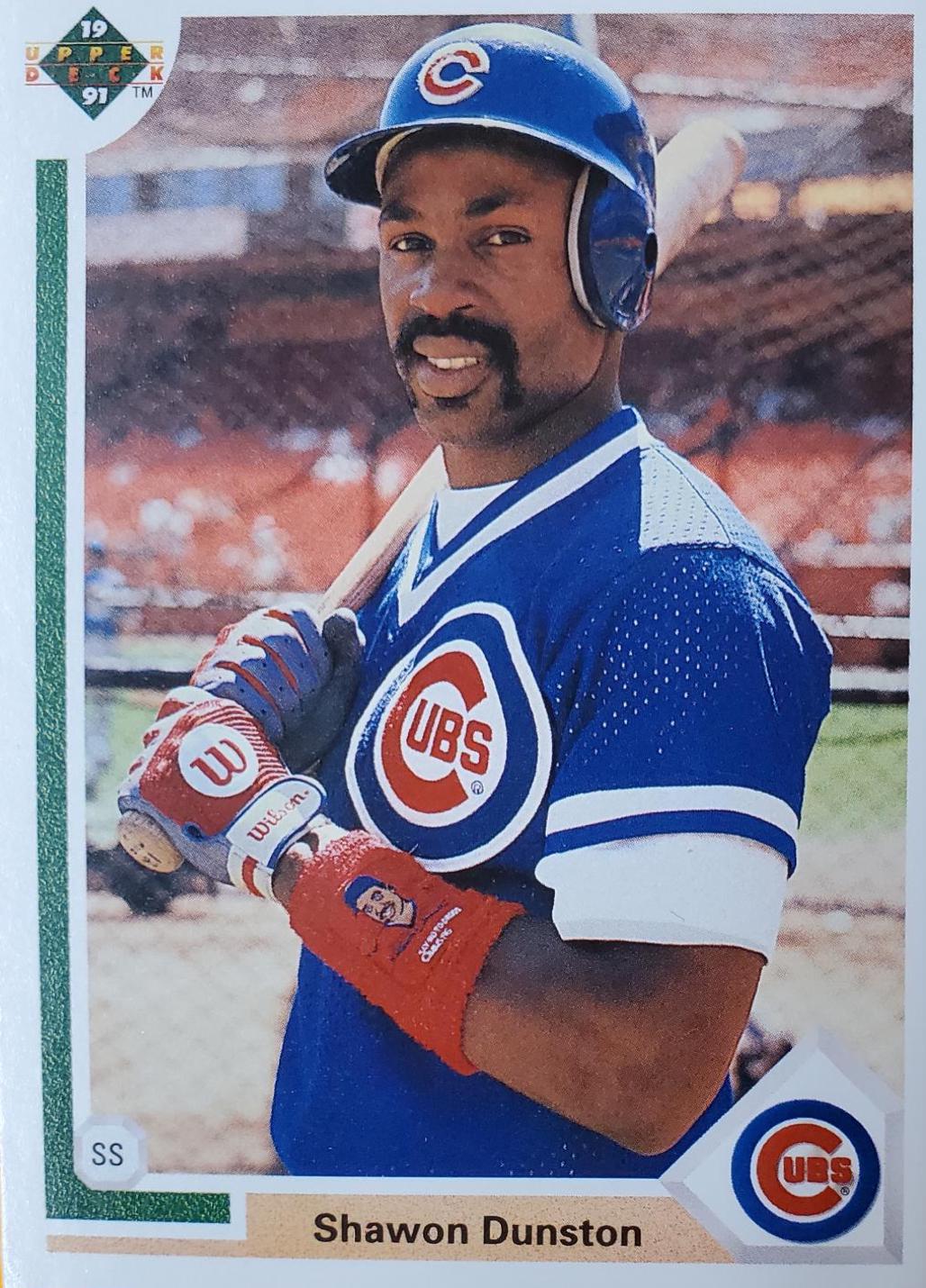 Shawon Dunston #111 Baseball Cards 1991 Upper Deck