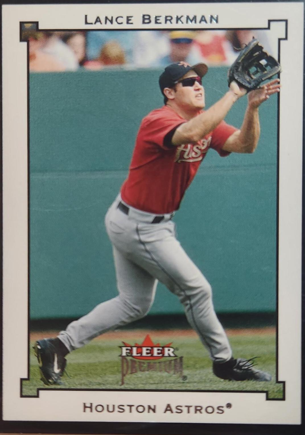 Lance Berkman #68 Baseball Cards 2002 Fleer Premium