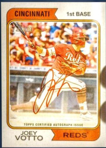 Joey Votto [Special Edition Red Ink] #ROA-JV