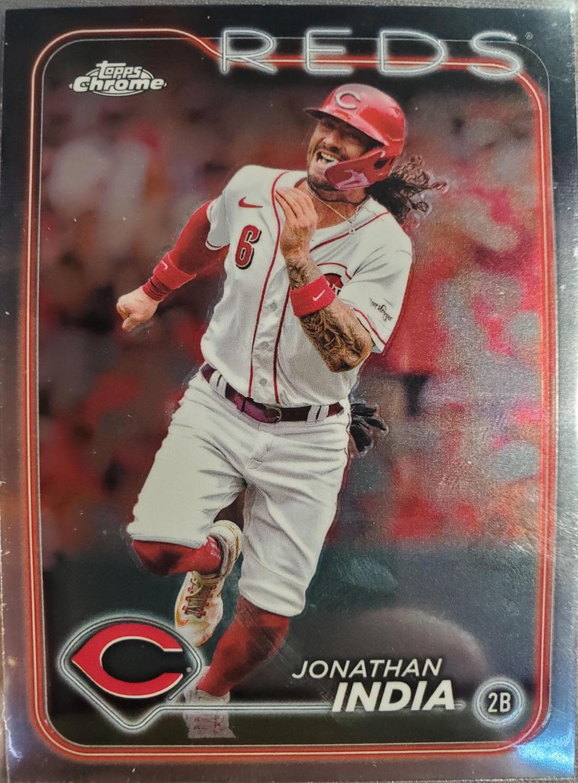 Jonathan India #185 Baseball Cards 2024 Topps Chrome