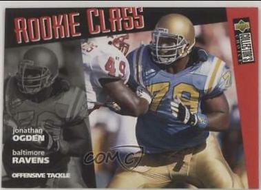 Jonathan Ogden #4 Football Cards 1996 Collector's Choice