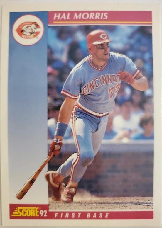 Hal Morris #125 Baseball Cards 1992 Score