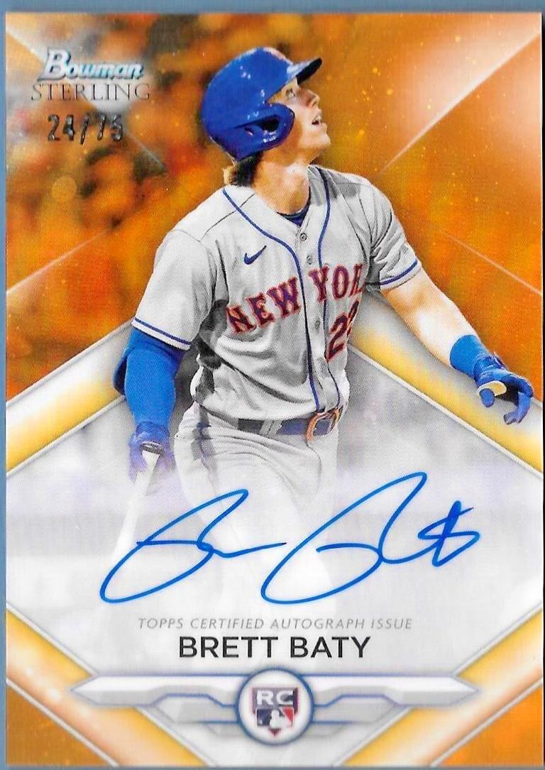 Brett Baty [Orange] #RA-BB