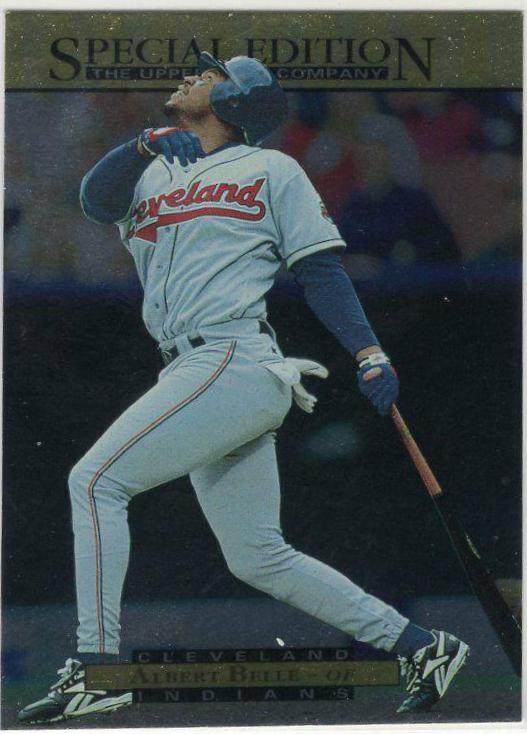 Albert Belle #25 Baseball Cards 1995 Upper Deck Special Edition