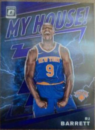 RJ Barrett #17 Basketball Cards 2019 Panini Donruss Optic My House