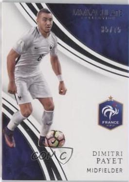Dimitri Payet #42 Soccer Cards 2017 Panini Immaculate