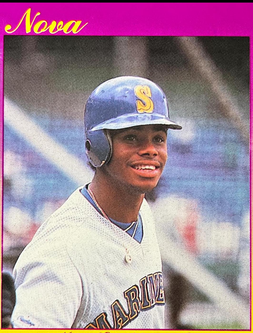 Ken Griffey Jr. #172 1990 Star Nova Edition Baseball