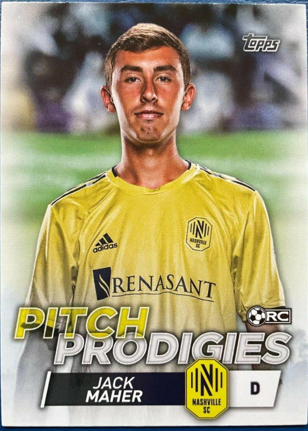 Jack Maher #195 Soccer Cards 2020 Topps MLS