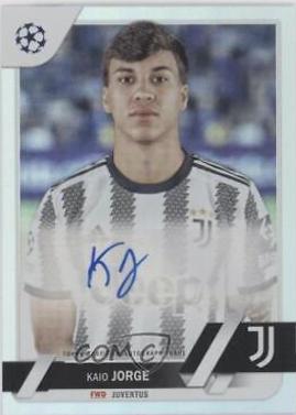 Kaio Jorge #A-KJ Soccer Cards 2022 Topps UEFA Club Competitions Autographs