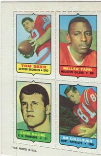 Tom Beer, Miller Farr, Steve DeLong, Jim Colclough
