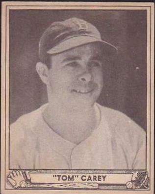 Tom Carey #39 Baseball Cards 1940 Play Ball