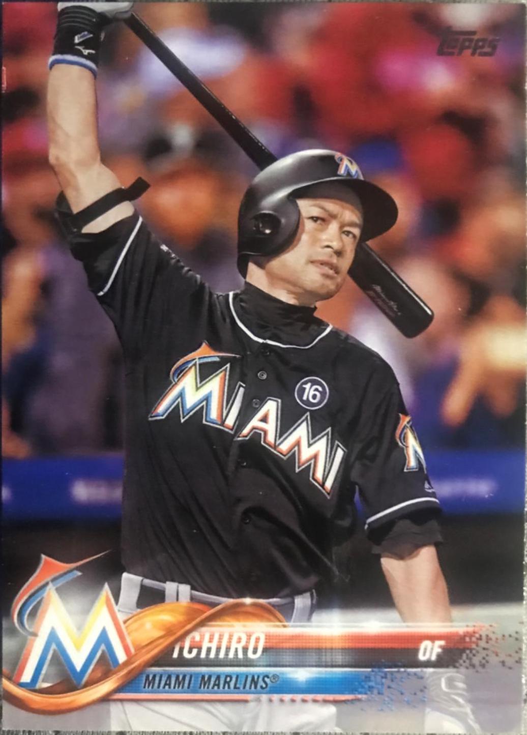 Ichiro #157 Baseball Cards 2018 Topps