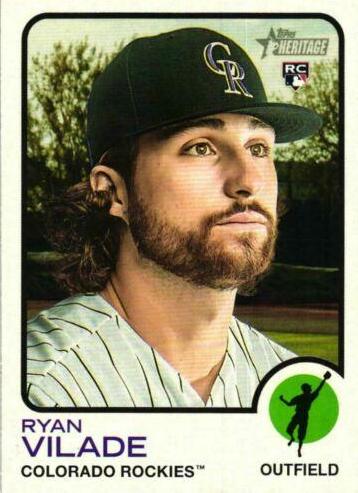 Ryan Vilade #112 Baseball Cards 2022 Topps Heritage